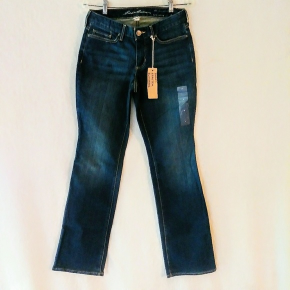 SALE! NWT Stayshape Curvy Boot Cut Sz 4 Blue Jeans - Picture 2 of 7